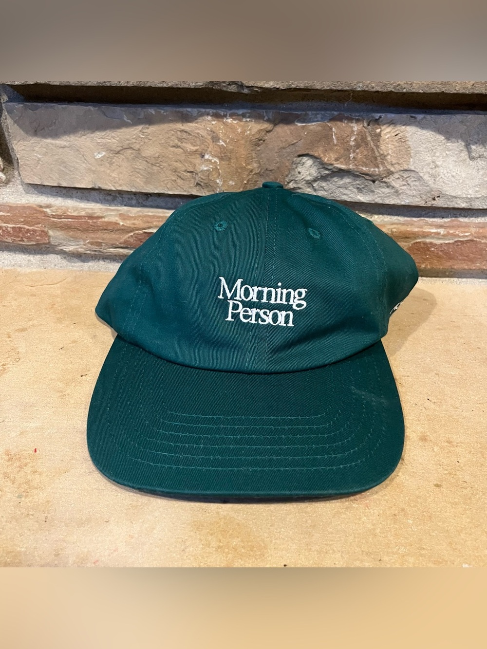 AG1 Forest Green 'Morning Person' Cap
